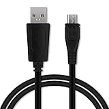 CELLONIC® USB Kabel 1m kompatibel mit Bose SoundSport Free Wireless, On-Ear Wireless, QuietComfort 20i, 35 Wireless II Ladekabel Micro USB auf USB A 2.0 Datenkabel 1A schwarz PVC