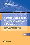 Machine Learning and Knowledge Discovery in Databases: International Workshops of ECML PKDD 2019, Würzburg, Germany, September 16–20, 2019, Proceedings, ... Science Book 1168) (English Edition)