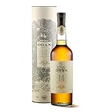 OBAN 14 Jahre | Single Malt Scotch Whisky | mit Geschenkverpackung | Preisgekrönter, aromatischer Single Malt Scotch Whisky | handgefertigt aus Speyside | 40% vol | 700ml Einzelflasche |