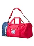 FC Bayern München Sporttasche, offizielle Tasche in rot mit FCB Logo