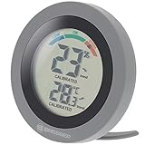 Bresser Circuiti Neo Thermometer und Hygrometer, Silber, 7000006