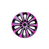 Radzierblende Extra STRONG pink/schwarz 14 Zoll 4er Set
