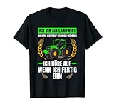 Landwirtschaft Ich Bin Ein Landwirt Traktor T-Shirt