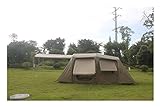 NNIU DARCHE Outdoor Aufblasbares Zelt Camping ohne Racks Luftsäule 5-8-10 Personen Automatische Zelte Tropfen Leck PU 5000+ (Color : AT6)