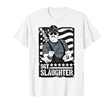WWE Sgt. Slaughter 'Photo Illustration' Graphic T-Shirt