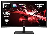 Acer ED270UP Gaming Monitor 27 Zoll (69 cm Bildschirm) WQHD, 165Hz DP, 144Hz HDMI, 1ms (VRB), 2xHDMI 1.4, DP 1.2, DP AdaptiveSync, HDMI VRR