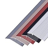 Teppichkantenleiste-Abdeckleiste-Bodenübergangsstreifen-Ausgleichsprofil, Geeignet Für Den Übergang Der Neigungsschwelle Unter 4 Mm (Color : F)