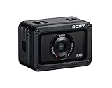 Sony RX0 Premium Ultrakompakt Digitalkamera (15,3 MP, 24mm F4 Zeiss Objektiv, 1 Zoll Sensor, wasserdicht) (DSC-RX0) schwarz