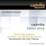 cadvilla basic plus, 2D/3D CAD Architektur Software / Programm (Versand als DOWNLOAD-Link)