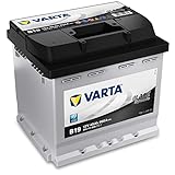Varta 5454120403122 Anlasser Batterie, 12V, 45Ah, 400A, 20.7cm x 17.5cm x 19cm, für PKW