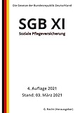 SGB XI - Soziale Pflegeversicherung, 4. Auflage 2021