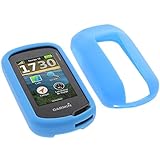 foto-kontor Tasche kompatibel mit Garmin Oregon 600 Oregon 600t Oregon 700 Schutzhülle Silikon Case Schutz Hülle blau