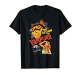 Die Rückkehr der Vampire Meowcula Halloween Horror Cat Vampir T-Shirt