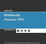 Lizenz für Bitdefender Premium VPN I unbegr. VPN | 2025 | 5 o. 10 Geräte | 1-3 Jahr(e) | originale Vollversion | Win/Mac/Android/iOS | Lizenzcode per Post (FFP) von softwareGO (3 Jahre, 5)