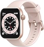Smartwatch Damen Herren, 1,85' HD Touch Fitnessuhr mit Telefonfunktion, 140+Sportmodi Smart Watch Fitness Tracker mit Pulsmesser Schlafmonitor Schrittzähler, IP68 Wasserdicht Sportuhr für iOS