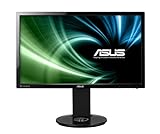 ASUS VG248QE 61 cm (24 Zoll) Gaming Monitor (Full HD, DVI, HDMI, DisplayPort, 1ms Reaktionszeit) schwarz