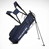 Golf-Standtasche, tragbare Golftasche mit 5-Wege-Trennwänden, organisierte, einfach zu verstauende Standtasche, for Golfplatz und Reisen