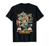 Lustiges Buch zum Lesen, chinesische Mythologie, Geschenkbuch mit Drache T-Shirt