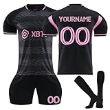 LSAltd Personalisierte Trikot Fußball Geschenk Benutzerdefiniert Trikot Kinder Trikot Football Trikot Personalisiert Trainingsanzug Jungen 152 Personalisierte Trikots Fussball(#B,6-7 Jahre)