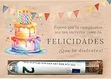 Herzlichen Glückwunsch zum Geburtstag, Geburtstagskarte - originelle Form Geldgeschenk Geburtstag 3D lustig Postkarte Geburtstag Karte Geburtstag Karte Geburtstag Geschenke Geburtstag