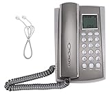 CKX-071 Wandhalterung, kabelgebundenes Telefon, Heimbüro, Hotel, Callcenter-Telefon, Stummschaltung für Festnetztelefone für Senioren