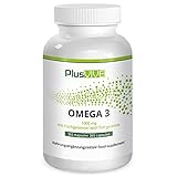 PlusVive - Omega 3 Kapseln - hochdosiert: 1000 mg Premium Fischöl pro Kapsel - Kapselhülle aus Fischgelatine - 365 Kapseln - Hergestellt in Deutschland