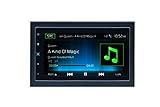 Mac Audio Mac 520 DAB | 6.8 Zoll Touchscreen 2-DIN Moniceiver für iPhone und Android | Bluetooth, DAB+ , Radio, USB | 4 x 50 Watt - schwarz
