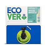 Ecover Waschmittel Universal Hibiskus & Jasmin (15 L/300 Waschladungen), Flüssigwaschmittel mit pflanzenbasierten Inhaltsstoffen, Vollwaschmittel für Erhalt und Schutz der Kleidung