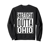 Straight Outta Ohio Reise-Outfit & Geschenkidee Sweatshirt