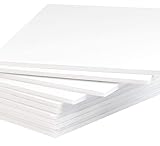 Set aus Styropor-Isolierplatten für Mantel, Dichte: 10 kg/m³, EPS100, 20 kg/m³, 10 Stück – 100 x 50 x 1 cm