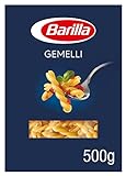 Barilla Pasta Nudeln Klassische Gemelli n.90 aus hochwertigem Hartweizen immer al dente 500 g