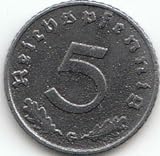 Deutsches Reich Jägernr: 370 1941 A sehr schön Zink 1941 5 Reichspfennig Reichsadler (Münzen für Sammler)