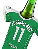 Fussball Gott Trikot passend für Werder Bremen Trikot Fans | offiziell männer Trikot-Trikotkühler by MYFANSHIRT.com fußball heim Trikot t-Shirt
