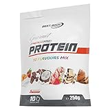 Best Body Nutrition Gourmet Premium Pro Protein, MIX BEUTEL, 4 Komponenten Protein Shake: Caseinat, Whey Konzentrat, Whey Isolat, Eiprotein, 10 x 25 g Portionsbeutel (250 g)