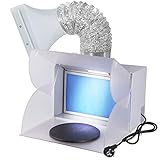 Fengda Tragbarer Airbrush Spritzkabine mit Absaugen BD-512
