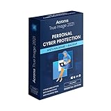 Acronis True Image 2021, 1 PC/Mac, Personal Cyber Protection, Integrated Backup and Antivirus, Unlimited Android/iOS devices, Box Version|Essential Edition|1 Device|1 Year|PC/Mac/Android etc|Download