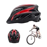 A/A Fahrradhelm für Erwachsene, Fahrradhelm Herren Damen MTB Helm mit Abnehmbarer, für den Stadtverkehr, für Damen und Herren