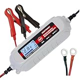 Dino KRAFTPAKET 4A-6V/12V intelligentes und automatisches Batterieladegerät | Für Blei-Säure, GEL, Start/Stopp EFB, AGM-Batterie | KFZ-Ladegerät für Auto, Motorrad, Kleintransporter, PKW, B