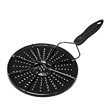 Alipis Hitzebeständige Kochplatte Aus Emaille Wärmeleitplatte Für Töpfe Hitzebeständige Kochunterlage Langlebige Wärmeleitplatte Mit Praktischem Griff Ideal Zum Warmhalten V