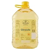Olitalia Sonnenblumenöl 10 L Kanister ( 1x10L Gebinde), Speiseöl Großgebinde, zum aufteilen innerhalb mehrerer Haushalte oder für Großverbraucher