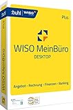 WISO MeinBüro Desktop Plus (2022) | Intuitive All-in-One Bürosoftware | Rechnungen schreiben, Buchhaltung und Steuern erledigen, Auftragsabwicklung u.v.m. | Aktivierungscode per E-Mail