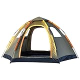 Kramow Pop Up Tent Family Camping Tent 4-6 Person Tent Portable Instant Tent Automatic Tent Waterproof Windproof for Camping Hiking Mountaineering