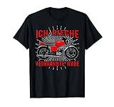 Ich rieche verbrannte Wade Moped Motorrad DDR T-Shirt