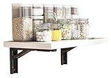 Zusammenklappbare Werkbank zur Wandmontage, platzsparender Tisch für Küche, Waschküche, Büro, Restaurant, Zuhause (100,3 x 50,8 cm)