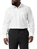 Seidensticker Herren Regular Bügelfrei Business Shirt, Weiß (01 Weiß), 42