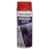 DUPLI-COLOR 732959 AEROSOL ART RAL 3000 feuerrot glänzend 400 ml, transparent, (1er Pack)