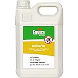 Envira Wespen-Spray gegen Wespen & Wespennester - Anti-Wespen-Spray zur Wespen-Abwehr mit Langzeitwirkung & auf Wasserbasis - 5 Liter