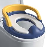 Spizummp Kinder-Toilettensitz | Töpfchentraining WC Töpfchentraining Sitz | Anti-Rutsch-Töpfchensitze für Kleinkinder, Toilettentrainer mit weichem Kissen für Kinder, , M
