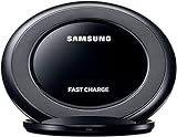 Samsung EP-NG930 Induktive Schnellladestation Qi-Charger Kompatibel mit Samsung Galaxy S7/S7 Edge, Schwarz