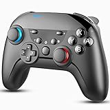 Cehensy Wireless Switch Controller, Switch Pro Controller für Nintendo Switch/Switch Lite/Switch OLED/PC-Fenster, PC-Gaming-Controller mit Wake-Up, Gyro-Achse, einstellbarem Turbo, Dual-Vibration, Scr